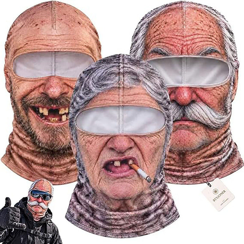 GEEZER GEAR™ OLD FACE SKI MASK